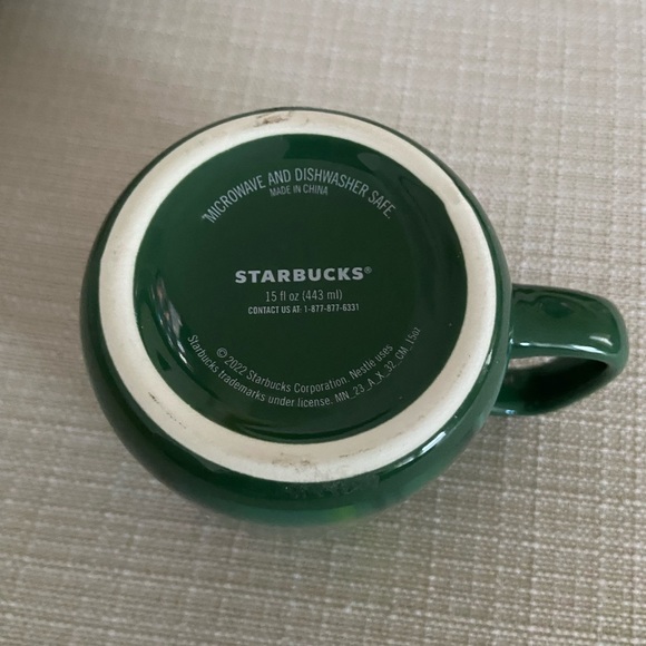 Starbucks Green Mug  2pc - Picture 5 of 9